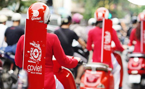 Xe ôm công nghệ của Indonesia ra mắt tại Hà Nội