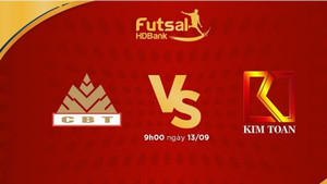 Trực tiếp Futsal HDBank VĐQG 2018: Kim Toàn Đà Nẵng vs Cao Bằng