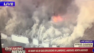 Video: Hiện trường nổ gas kinh hoàng ở Mỹ