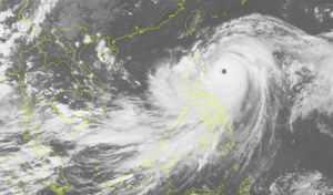 Siêu bão MANGKHUT mạnh nhất trong 9 cơn bão đang hoạt động trên thế giới