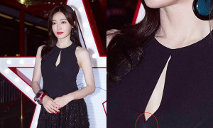 Tần Lam 'Diên Hi Công Lược' tự khâu váy vì sợ lộ vòng một