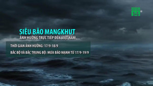 Tin bão mới nhất: Bão số 6 có thể đổ bộ vào Quảng Ninh ngày 17/9