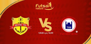 Trực tiếp Futsal HDBank 2018: Hoàng Thư Đà Nẵng vs Tân Hiệp Hưng