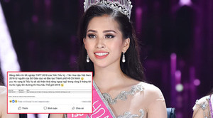 Trường đại học nơi tân Hoa hậu Trần Tiểu Vy đang học xét tuyển bao nhiêu điểm năm 2018?