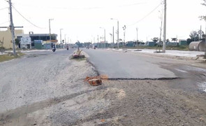 Cận cảnh tuyến đường 1,9 km làm mãi không xong ở Quảng Nam