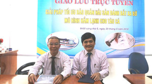 GIAO LƯU TRỰC TUYẾN: Giải pháp tối ưu bảo quản hải sản đánh bắt xa bờ - Mô hình hầm lạnh cho tàu cá