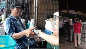 Những bàn tay 'đen' thao túng chợ đầu mối Long Biên, Hà Nội