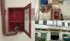 Hệ thống phòng cháy chữa cháy trưng cho có, tiểu thương chợ Văn Thánh, TP.HCM kêu cứu