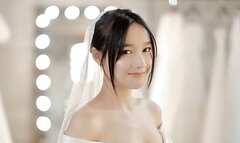 Nhã Phương e ấp đi thử váy cưới trước ngày trọng đại