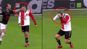 Clip: Cầu thủ Hà Lan ăn vạ thô thiển như trò hề