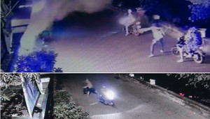 Cảnh sát tóm gọn kẻ ném chất bẩn vào nhà dân uy hiếp đòi nợ ở Thanh Hóa