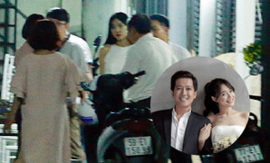 Những hình ảnh đầu tiên trước giờ G đám cưới Nhã Phương - Trường Giang