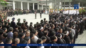 Video: Các đoàn vào viếng cố Chủ tịch nước Trần Đại Quang