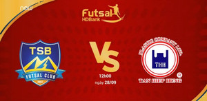 Trực tiếp Futsal HDBank VĐQG 2018: Thái Sơn Bắc vs Tân Hiệp Hưng