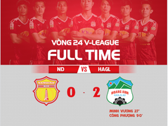 Công Phượng ghi bàn, HAGL đẩy Nam Định vào cuộc chiến sinh tử