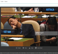 Sự thật sau bức ảnh thành viên phái đoàn Việt Nam ngủ say tại phòng họp LHQ