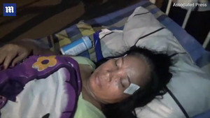 Clip: Người bị thương vạ vật ở bệnh viện sau thảm họa động đất Indonesia