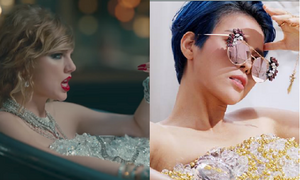 Vũ Cát Tường gây tranh cãi vì bị cho bắt chước Taylor Swift