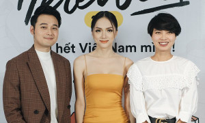 Hương Giang khoe nhan sắc quyến rũ, hội ngộ Quang Vinh khi làm giám khảo