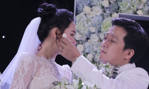 Những câu nói xúc động của Trường Giang trong lễ cưới với Nhã Phương