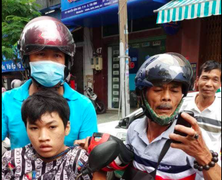 Hiệp sĩ truy đuổi như phim hành động, tóm gọn tên cướp giật ba lô phụ nữ