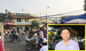 Xã hội đen 'trấn lột' ở chợ Long Biên: Tạm đình chỉ 1 Phó ban quản lý chợ