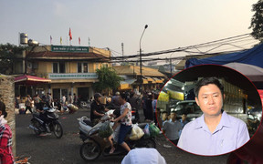 Clip: Tạm đình chỉ 1 phó ban quản lý, tạm dừng hoạt động 2 tổ bốc xếp chợ Long Biên