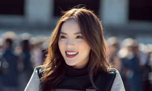 Kỳ Duyên xinh đẹp, rạng rỡ ngồi hàng ghế đầu xem show diễn 'Paris Fashion Week'