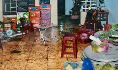 Cuồng ghen, chồng tưới xăng đốt vợ và hàng xóm