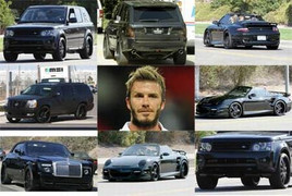 Ảnh: Ngắm dàn xe đẹp mê li của David Beckham