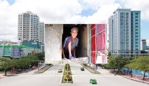 Ảnh: Khu dân cư xập xệ trong dự án nghìn tỷ đồng giữa đất Cảng