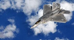 Mỹ đưa F-22 tới Syria tham chiến, thách thức hệ thống phòng không S-300 của Nga