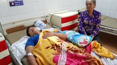 Khởi tố tài xế vi phạm giao thông, chém 3 công an bị thương