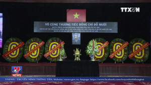 Video: Lễ viếng nguyên Tổng Bí thư Đỗ Mười tại TP.HCM