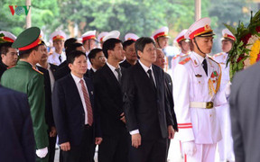 Lãnh đạo Đài Tiếng nói Việt Nam viếng nguyên Tổng Bí thư Đỗ Mười