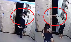 Clip: Con rể sốt ruột mở cửa thang máy, hại bố vợ ngã chết thương tâm