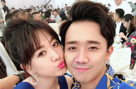 Fan ghen tị trước những lần Trấn Thành bảo vệ Hari Won