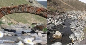 Cầu đá hơn 300 tuổi biến mất không một dấu vết, dân nghi thợ săn khó báu tháo dỡ