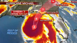 Siêu bão ‘quái vật’ Michael tăng cường cấp nguy hiểm trước khi đổ bộ vào Mỹ