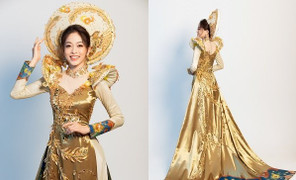 Hé lộ trang phục dân tộc đầy quyền lực của Phương Nga tại ‘Hoa hậu Hòa bình Quốc tế 2018’