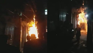 Con rể tưới xăng đốt nhà bố vợ trong đêm ở Hà Nội