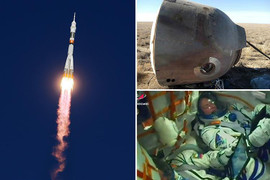 Video: Toàn cảnh tàu vũ trụ Nga gặp nạn, 2 phi hành gia sống sót kỳ diệu