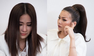 Bị Thanh Hằng lớn tiếng trách mắng, chị gái Nam Em khóc nức nở