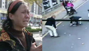 Video: Người phụ nữ khóc nức nở vì bay mất tiền ở Trung Quốc và cái kết