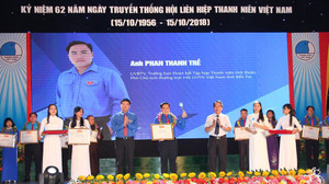 Vinh danh 10 'Thanh niên sống đẹp' năm 2018