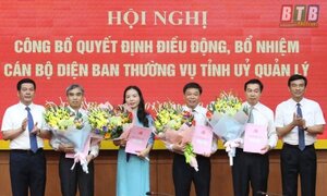 Thái Bình thí điểm hợp nhất và kiêm nhiệm chức danh thế nào?