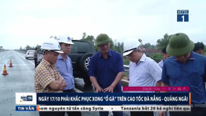 Cao tốc nghìn tỷ vừa xong đã hỏng: Ngày 17/10 phải khắc phục hết ổ gà