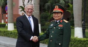 Bộ trưởng Quốc phòng Mỹ tới Việt Nam