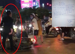 Đánh phụ nữ mang bầu 8 tháng trên phố Hà Nội: Nam thanh niên viết thư xin lỗi