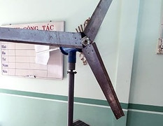 Thầy giáo chế tạo máy phát điện 2 trong 1